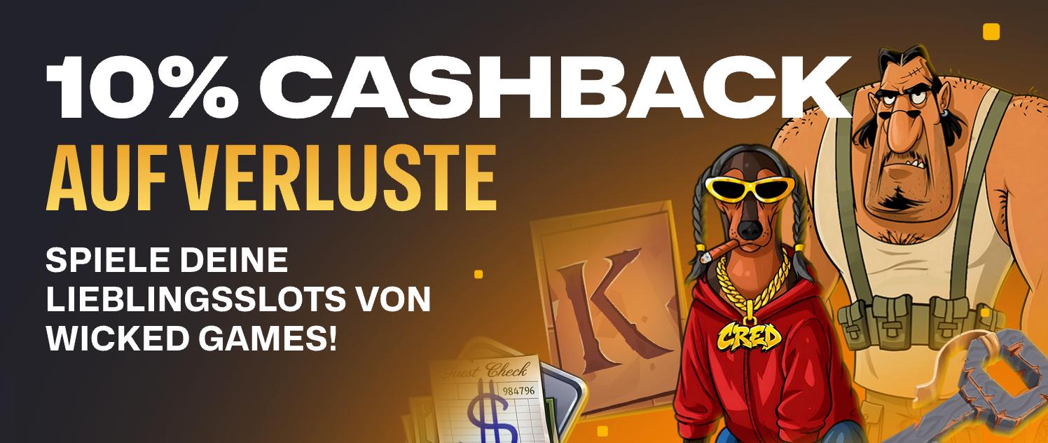 10 Prozent Cashback auf Verluste